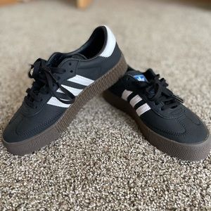 Adidas Sambarose in “Core Black” - women’s 5.5